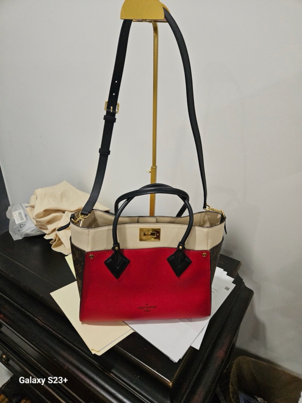 Louis Vuitton On My Side MM Bag brand New dustbag only never used ❤️🤎price final - Picture 5 of 16